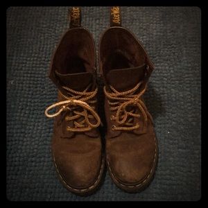 Dr Marten Brown Leather Boots.